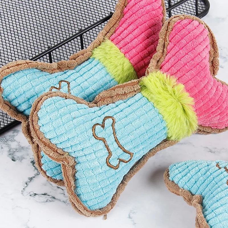 Dog Squeaky Bone Toy