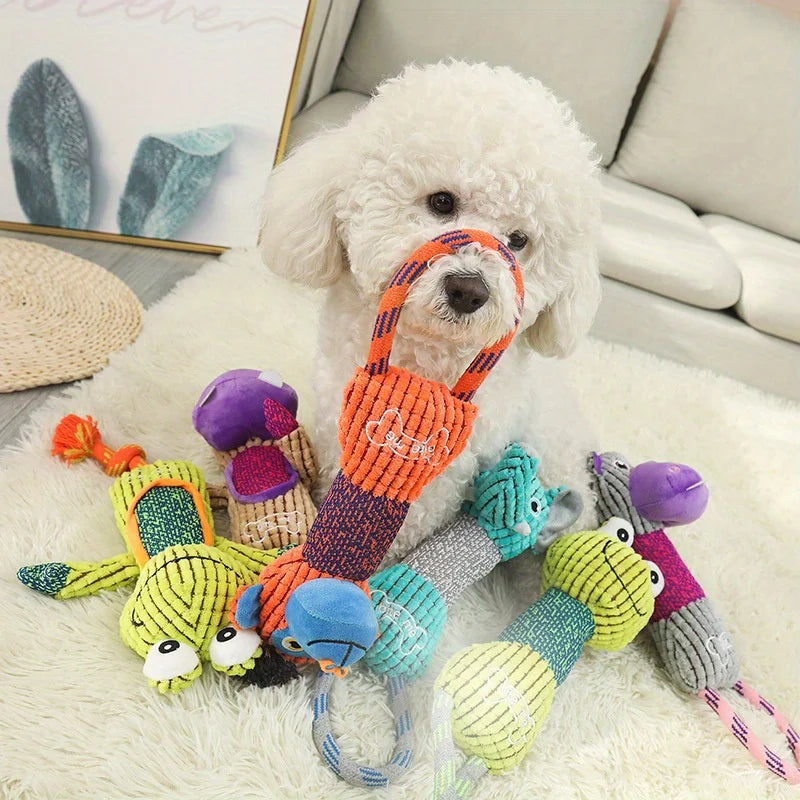 Dog Toy Animals Shape Bit Resistant