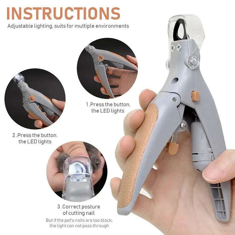 Professional Pet Nail Clipper Scissors